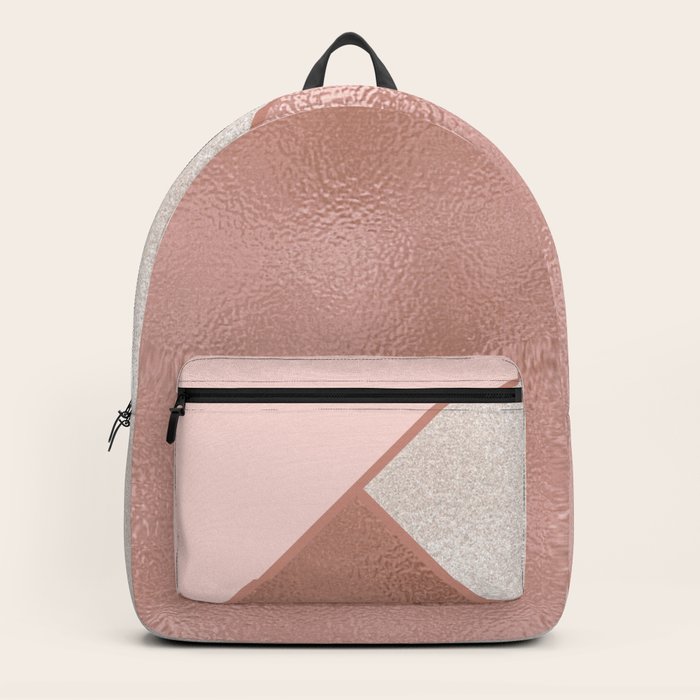 gold glitter backpack