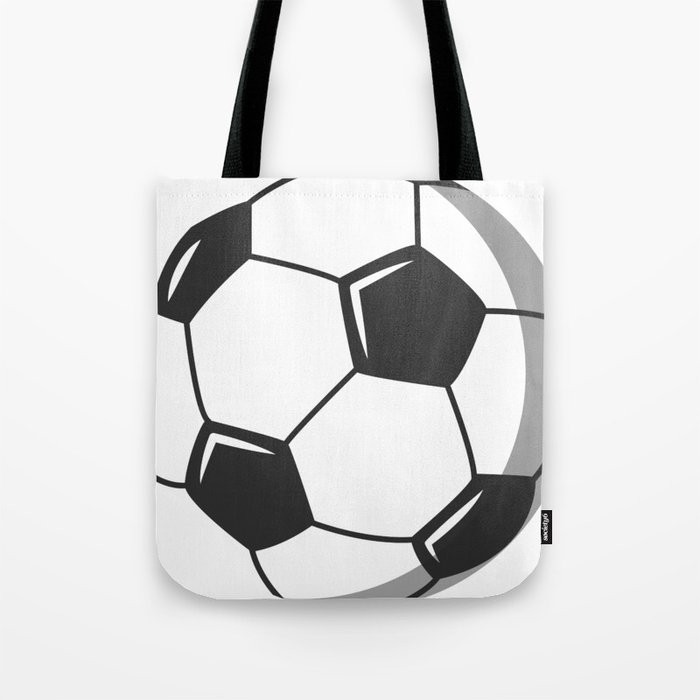 Soccer online tote bag