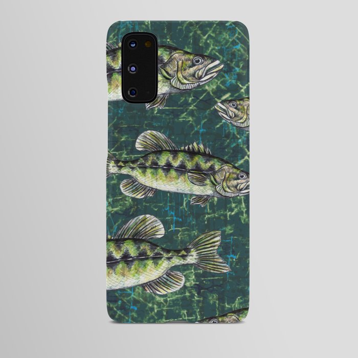 Largemouth Bass Camo Pattern Android Case