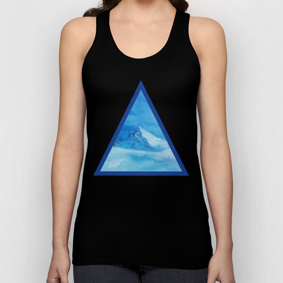 Huge and blue Unisex Tank Top