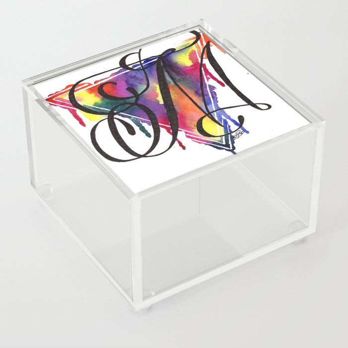 Calligraphy Capital Initial M Acrylic Box by ... We're a non professional group who have in common a deep appreciation for beautifully crafted letters and a sincere desire to share with each other the skills.