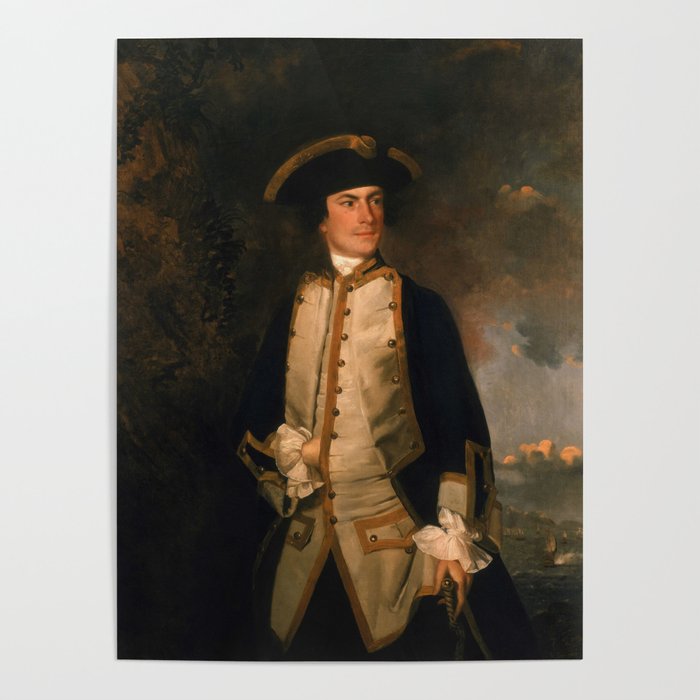 Commodore The Honourable Augustus Keppel - Joshua Reynolds Poster