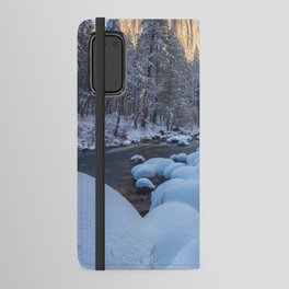 Winter Along the River Android Wallet Case