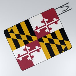State flag of Flag Maryland Picnic Blanket