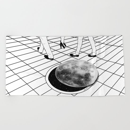 Moonhole Beach Towel