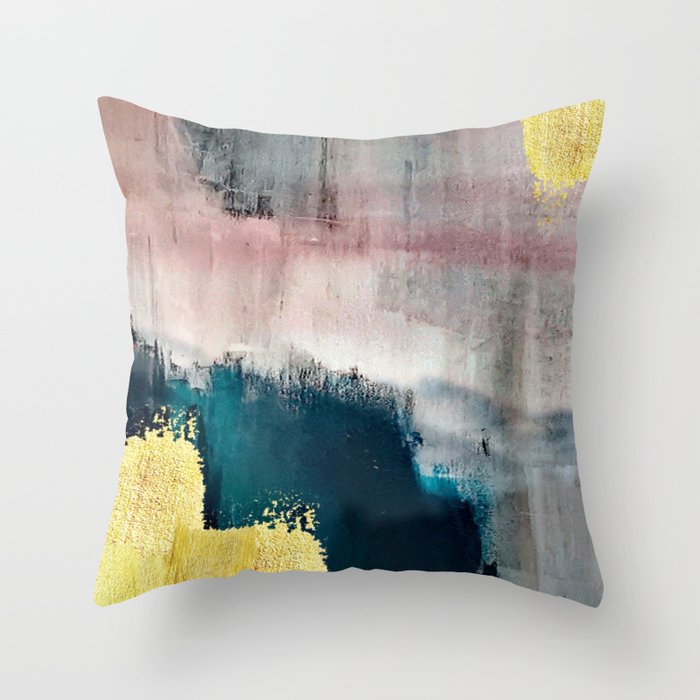 Pink and clearance green decorative pillows