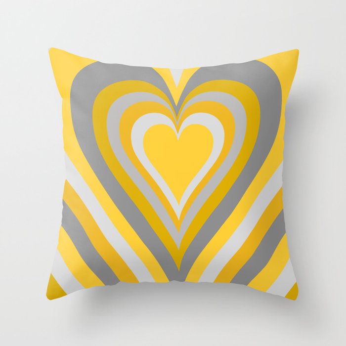 Gray and mustard throw pillows best sale