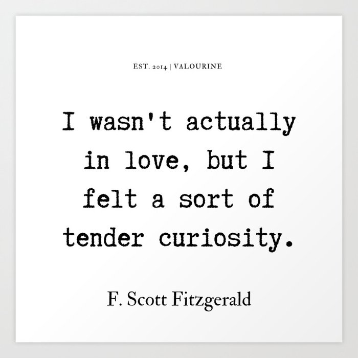 9 F Scott Fitzgerald Quotes Series 190619 Art Print By Quotesandsayings Society6