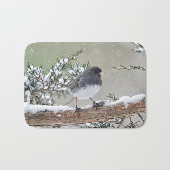 A Small Bird's Strength Bath Mat