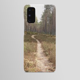 Scottish Highlands Nature Path in the Spring Sun  Android Case
