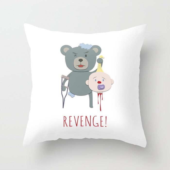Revenge Throw Pillow