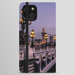 Paris Sunset iPhone Wallet Case