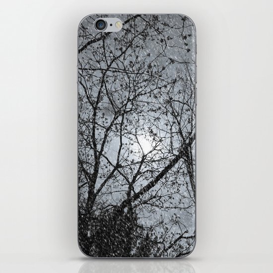 Oh Snowy Night iPhone & iPod Skin