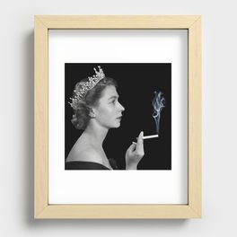 Queen Elizabeth Recessed Framed Print
