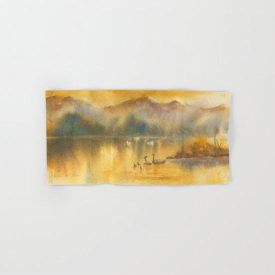 Golden Sunrise Hand & Bath Towel
