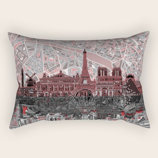 Paris Rectangular Pillow