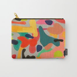 Modern Abstract Shapes 6 Carry-All Pouch