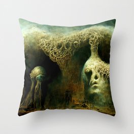 Nightmares from the Beyond Throw Pillow