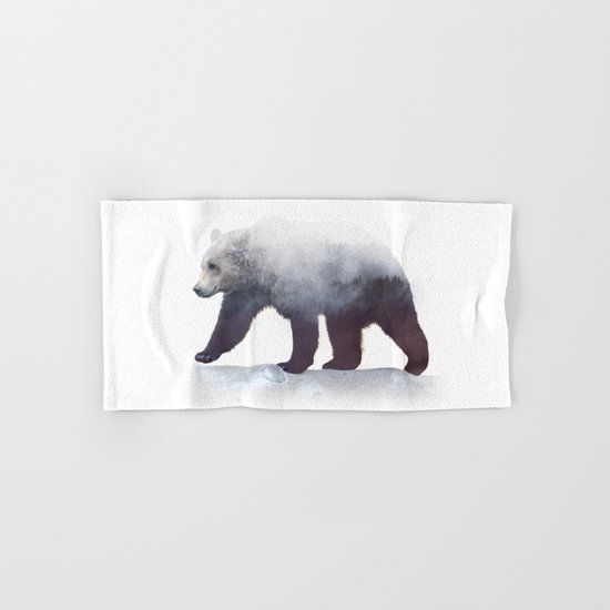 Wild Bear Hand & Bath Towel