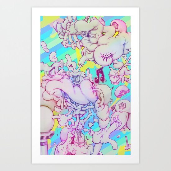 Music Response Art Print