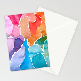 Rainbow glass Stationery Cards