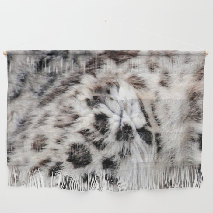 Snow Leopard Wall Hanging