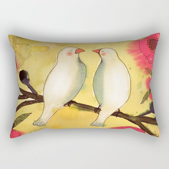 les poetes Rectangular Pillow