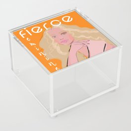 Fierce and Feminine  Acrylic Box