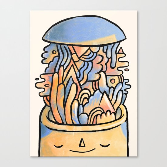 Mind Slime Canvas Print