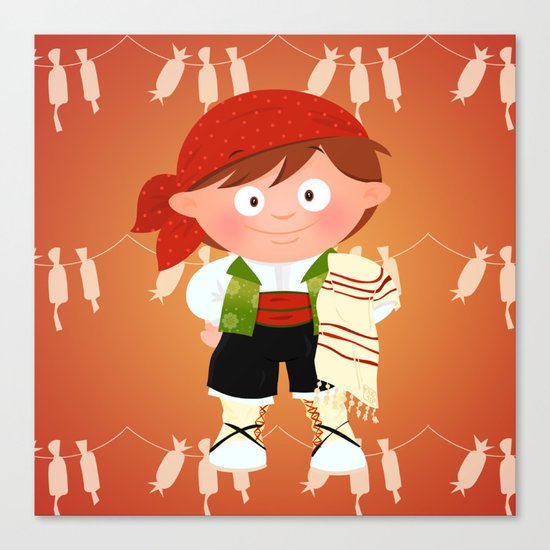 Fallero Canvas Print