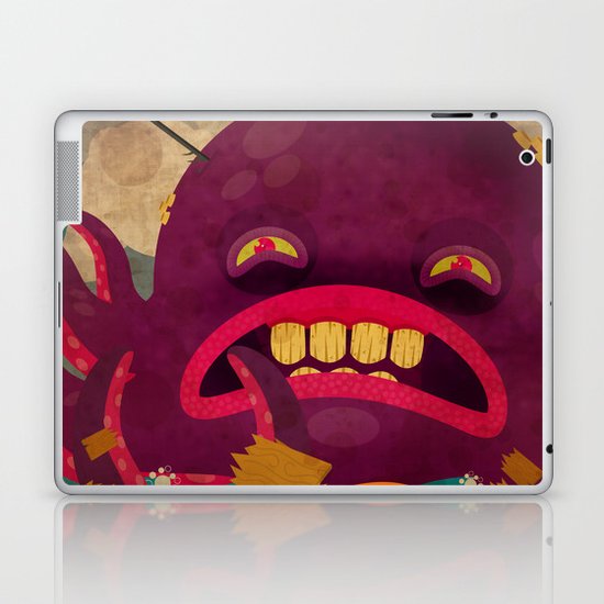 giant octopus Laptop & iPad Skin