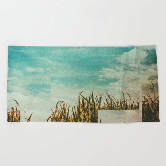 Fractions A28 Beach Towel