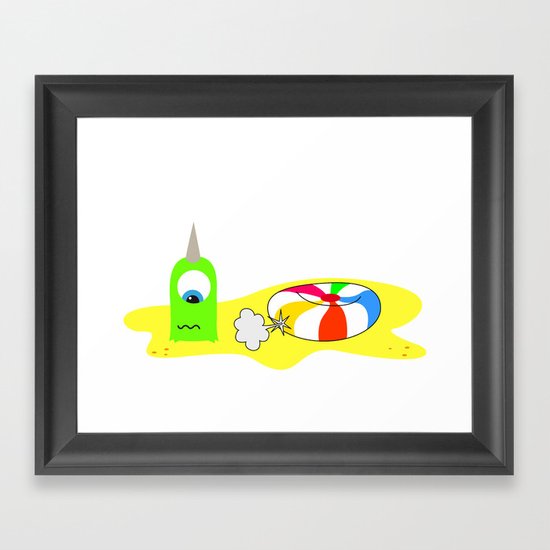 BUBOL BALL Framed Art Print