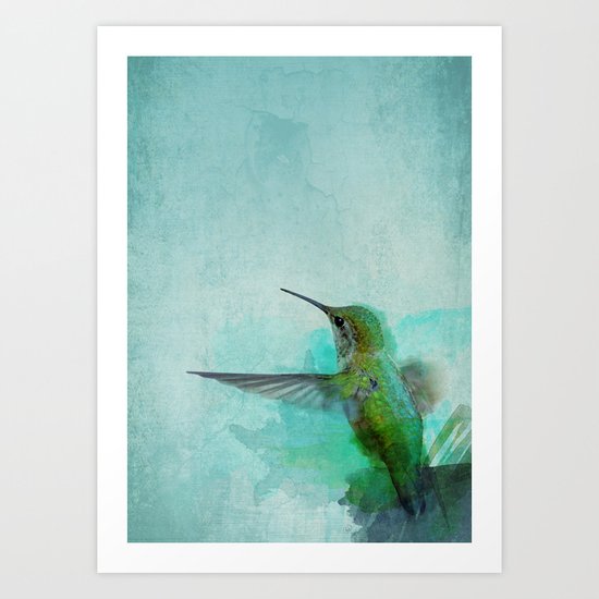 Hummingbird Art Print