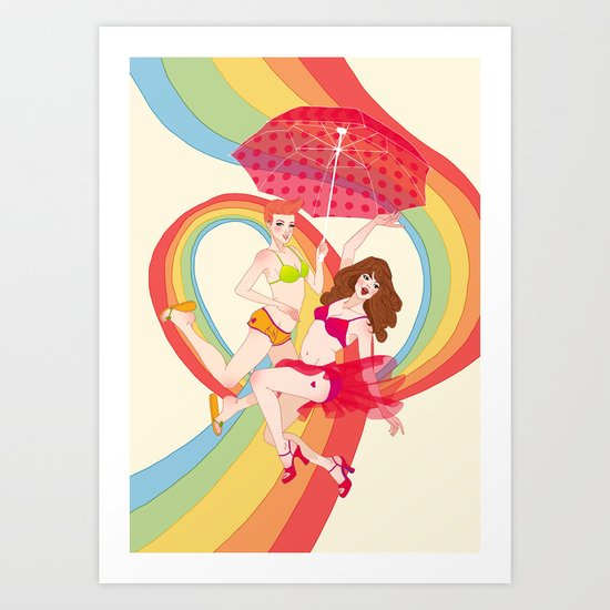 LGBT Art Print