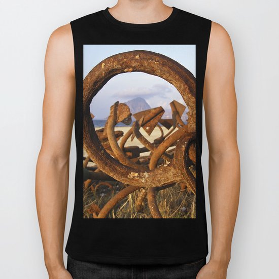 ANCHOR - ENCORE - Trapani - Sicily - "Vacancy" zine Biker Tank