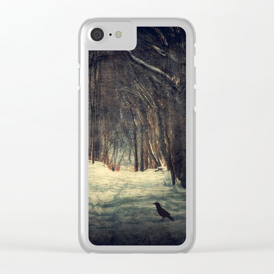 Winter Path Clear iPhone Case