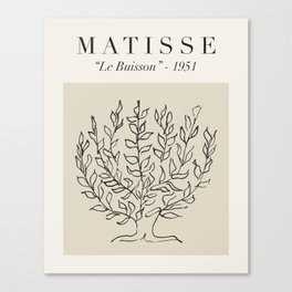 Matisse - "Le Buisson", Mid Century Abstract Art Decor Canvas Print