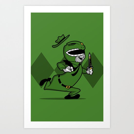 power ranger smith. Art Print