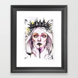 Evil Queen Framed Art Print