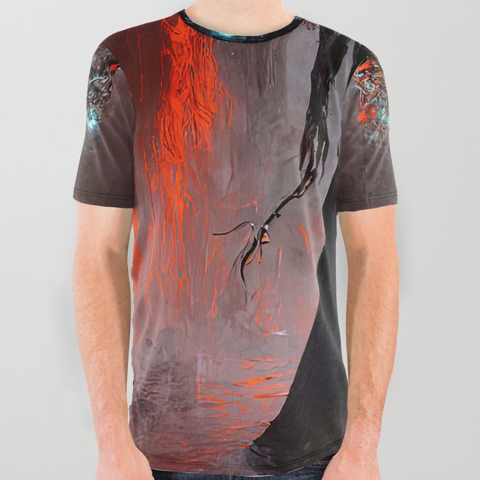 The Necromancer All Over Graphic Tee