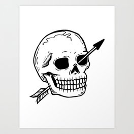 Skull Tattoo Art Prints Society6