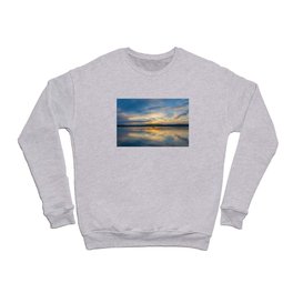 Lake Sunset Boat Cruise Crewneck Sweatshirt
