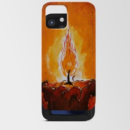 A Lovely flame iPhone Card Case