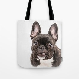 French bulldog portrait Tote Bag