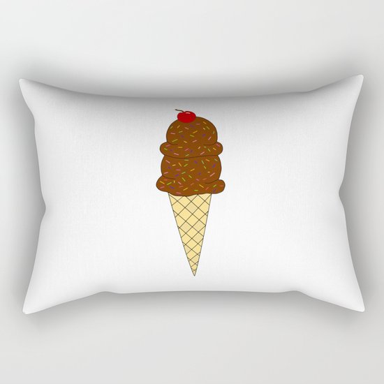 Two Scoops Rectangular Pillow