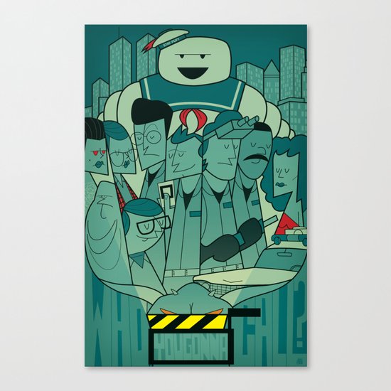 Ghostbusters Canvas Print