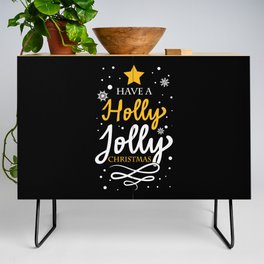 Have A Holly Jolly Christmas Credenza