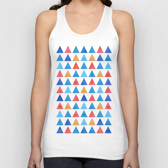 Lovely Geometric Pattern Unisex Tank Top