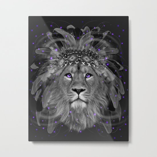 Don't Define Your World (Chief of Dreams: Lion) Tribe Series Metal Print